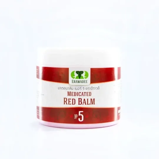Тайский красный согревающий бальзам для тела Red Balm 250 гр