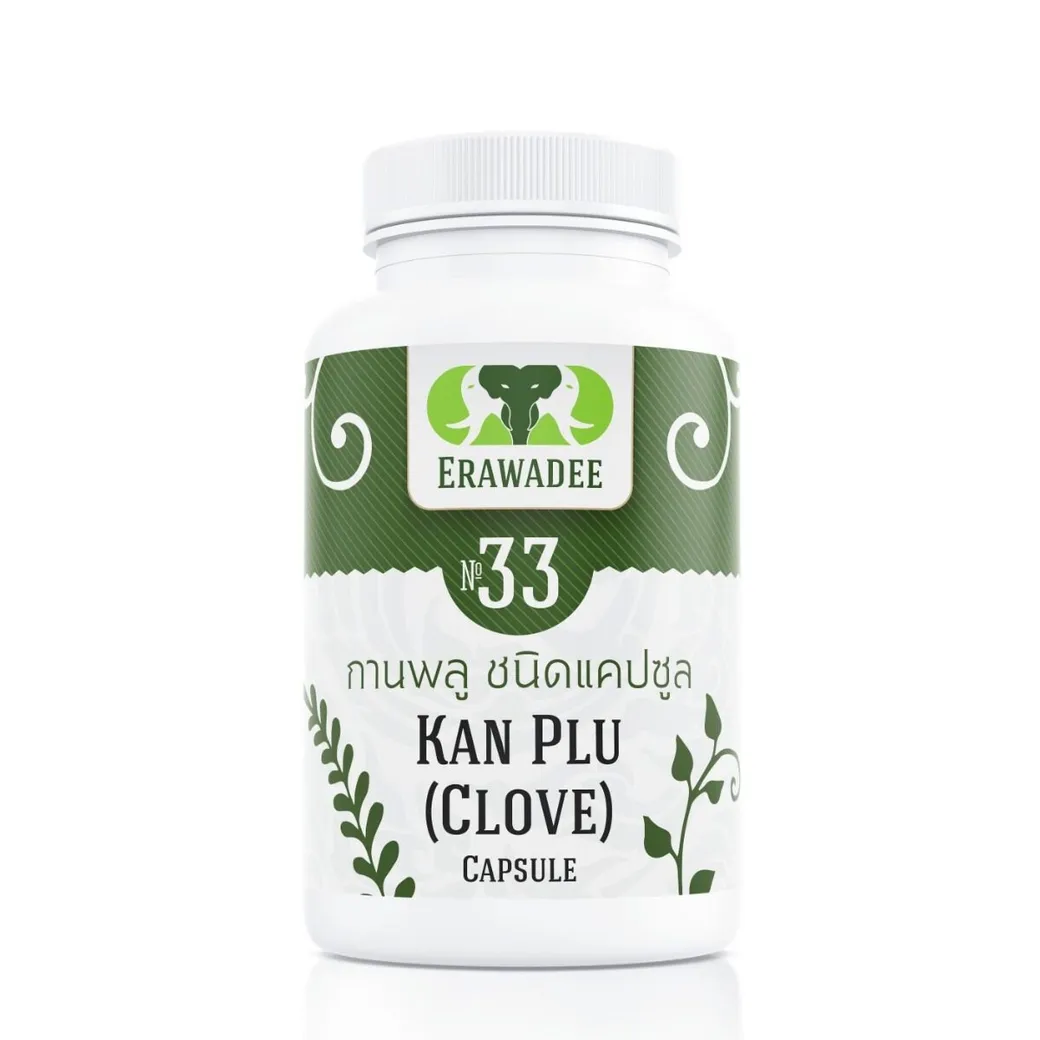 Тайские капсулы для лечения кишечника Kan Plu (Clove)