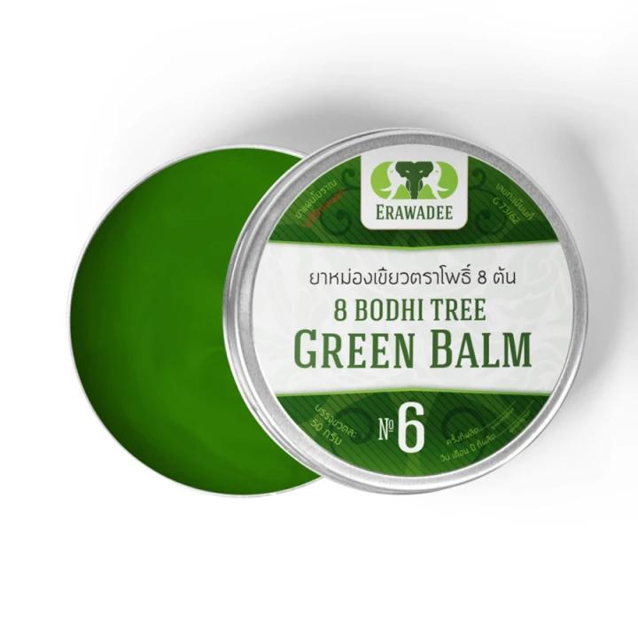 Тайский зеленый бальзам Охлаждающий Green Balm 90 гр