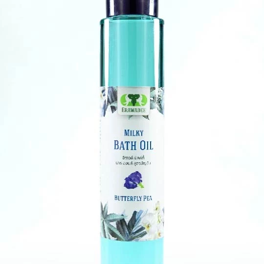 Milky Bath Oil with Butterly Pea