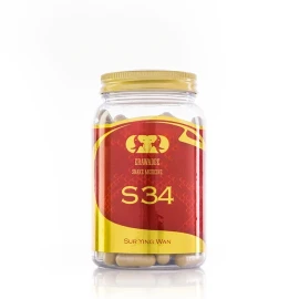 S34s Lungs Treatment and Skin Anti-Aging Sur Ying Wan 120 pills