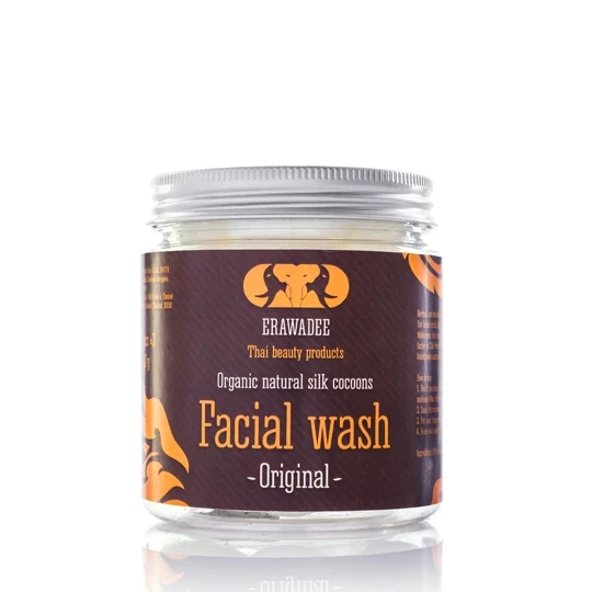 Organic Silk Cocoons Facial Wash Original Tester Set 5 pcs