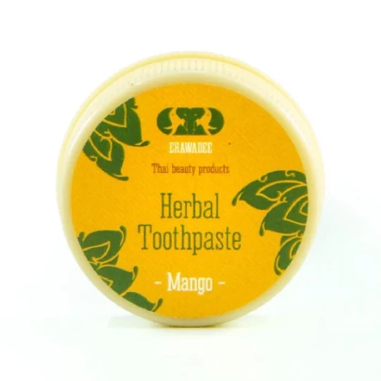 Natural Herbal Toothpaste with Mango Extract Fresh Breath and Prevents Cavities
